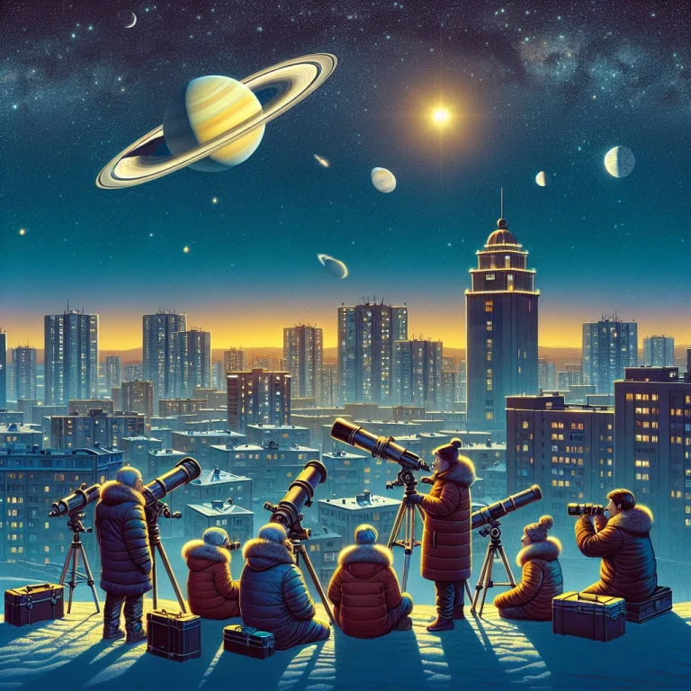 Сегодня Сатурн в противостоянии — смотреть с вечера до утра! 🌌
