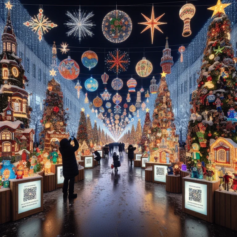 Битва ёлок на Спасской: 46 районов Кировской области представили свои новогодние шедевры